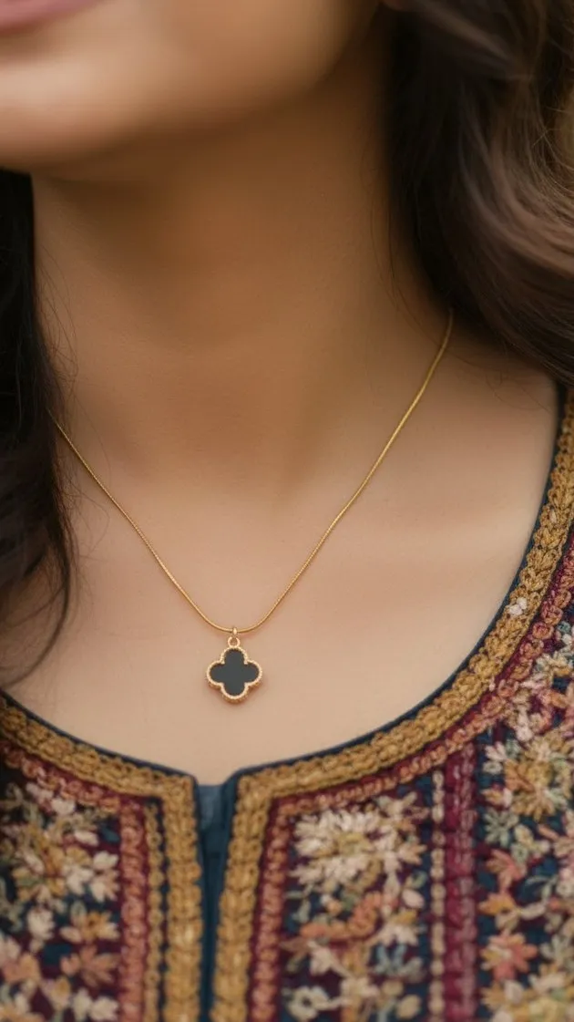 Black Clover Gold Locket
